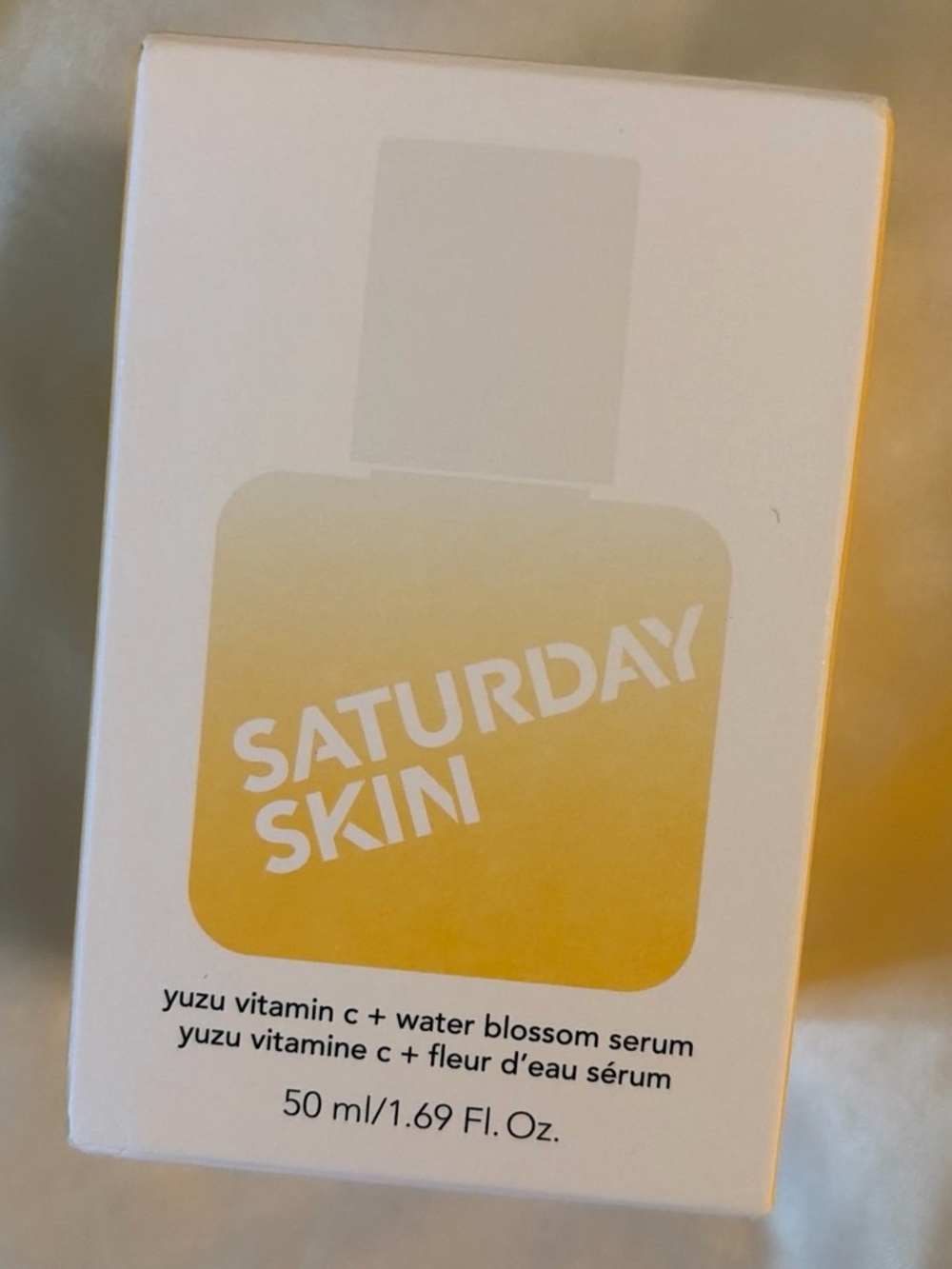 Saturday Skin Yuzu Vitamin C + Water Blossom Serum — Yellow